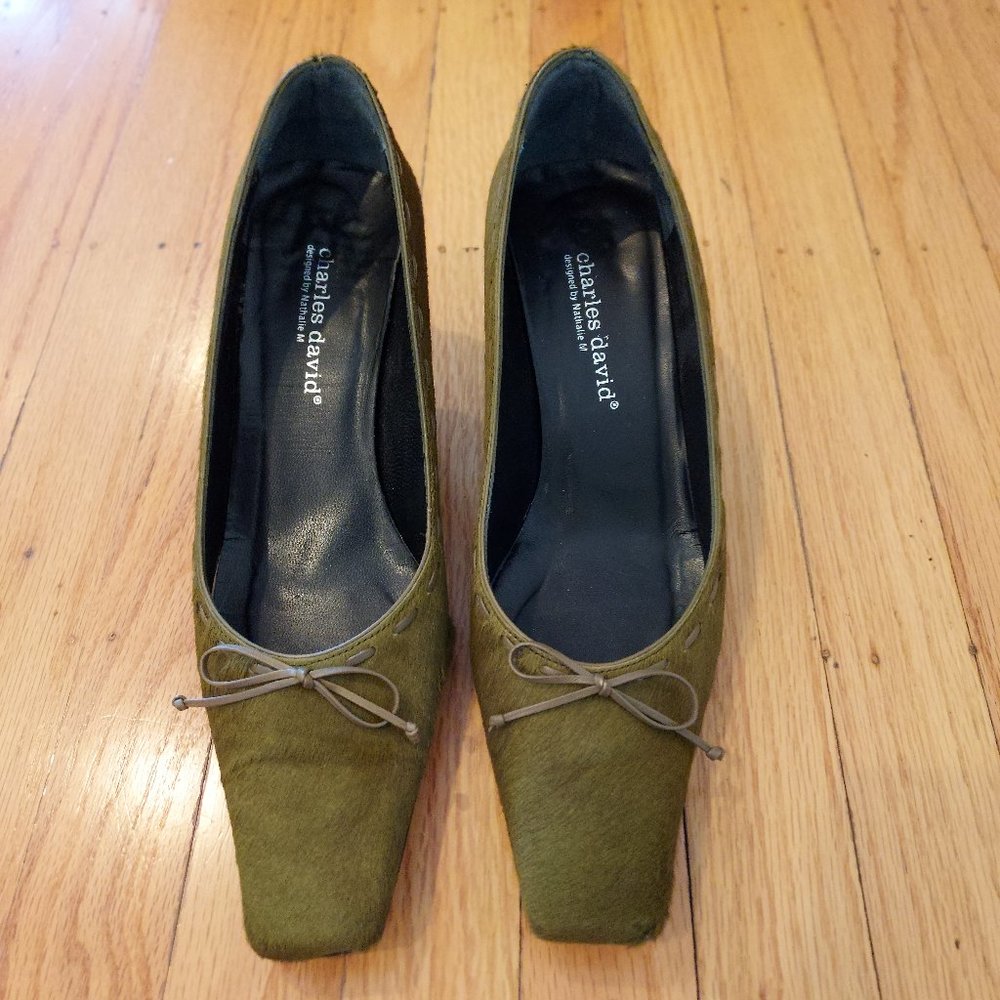 Olive green Heels